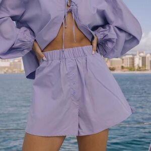 Daily Drills Poplin Resort Shorts - Wink size XS/S